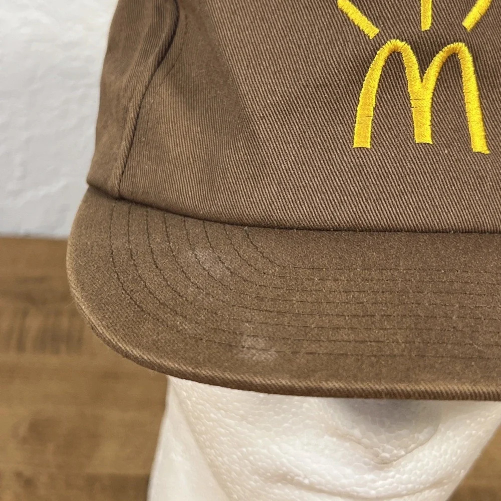 Travis Scott x McDonalds Arches Cactus Jack Black/Red & Brown SnapBack Hat Lot